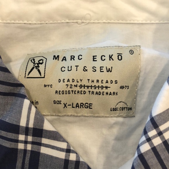 NEW Men’s Mark Ecko Cut & Sew Button Down - Picture 7 of 9